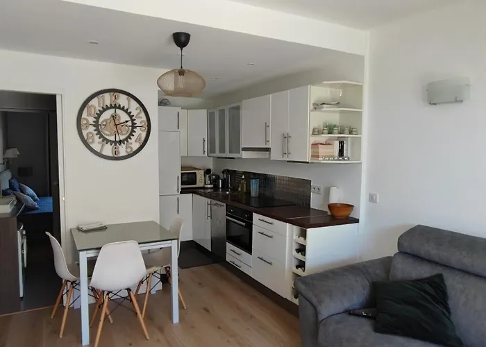 Detente A Juan Les Pins 2 Pieces Climatisee A 500m Des Plages * 昂蒂布